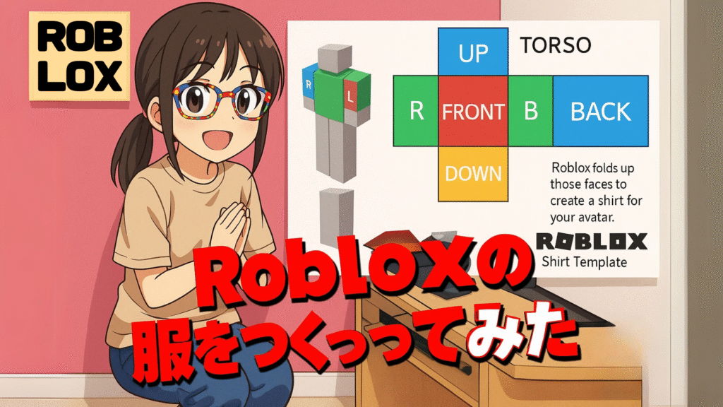 ロブロックス服の作り方/ロブロク