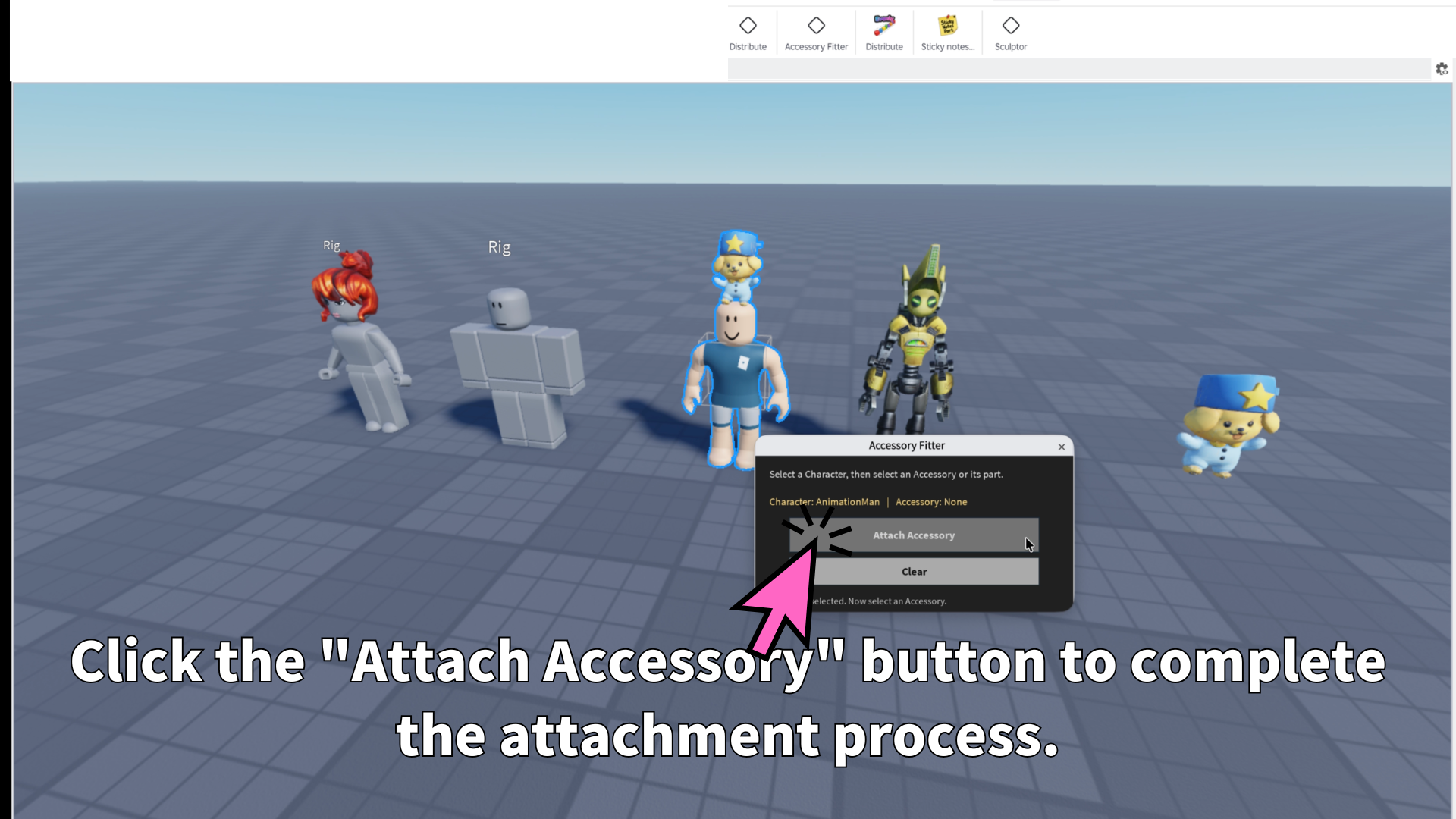 [PLUGIN] AccessoryFitter for RobloxStudio|Attach Accessories