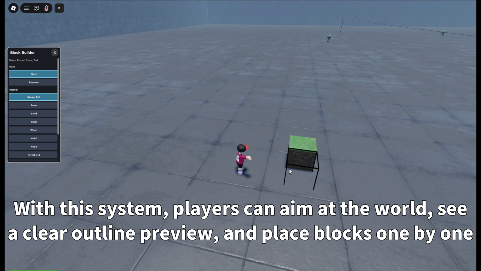 GridCraft for Roblox | Voxel Block Building System