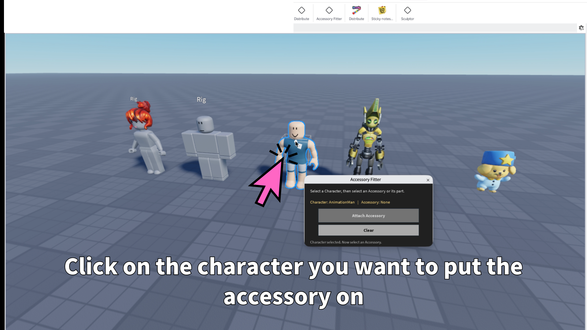 [PLUGIN] AccessoryFitter for RobloxStudio|Attach Accessories