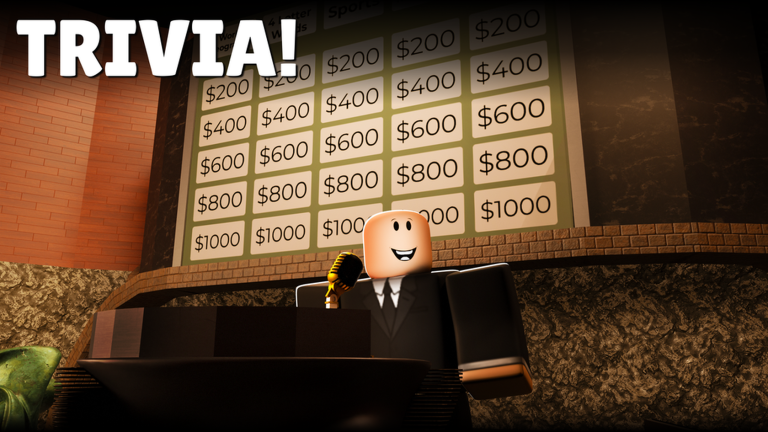 トリヴィア! Robloxゲームショー [Jeopardy] ゲーム画像 1