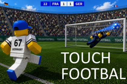 サッカー：タッチフットボール ゲーム画像 1